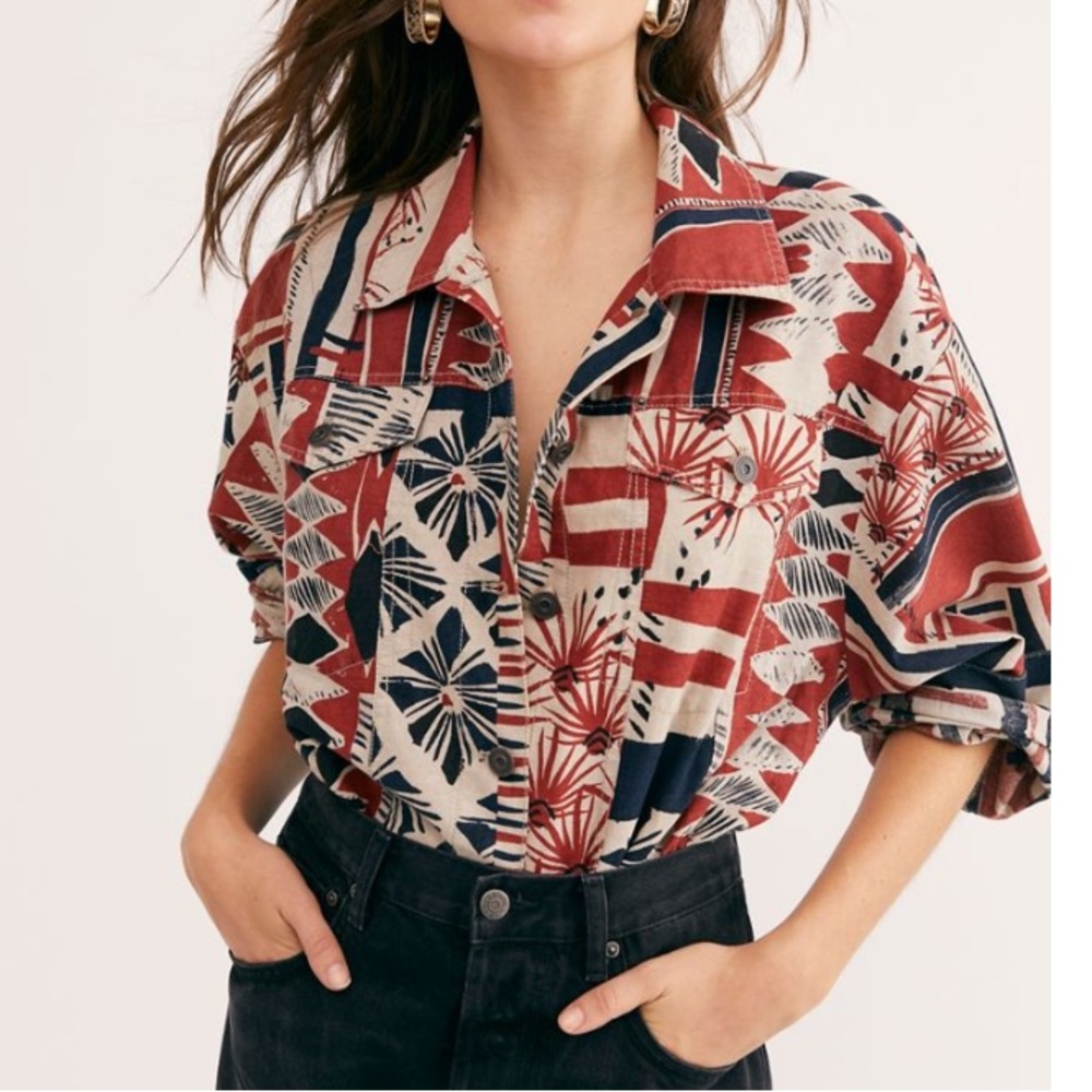 Free People Golden Nile Jacket